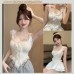 JT2919 甜辣温柔蕾丝花边吊带背心 Ready Stock